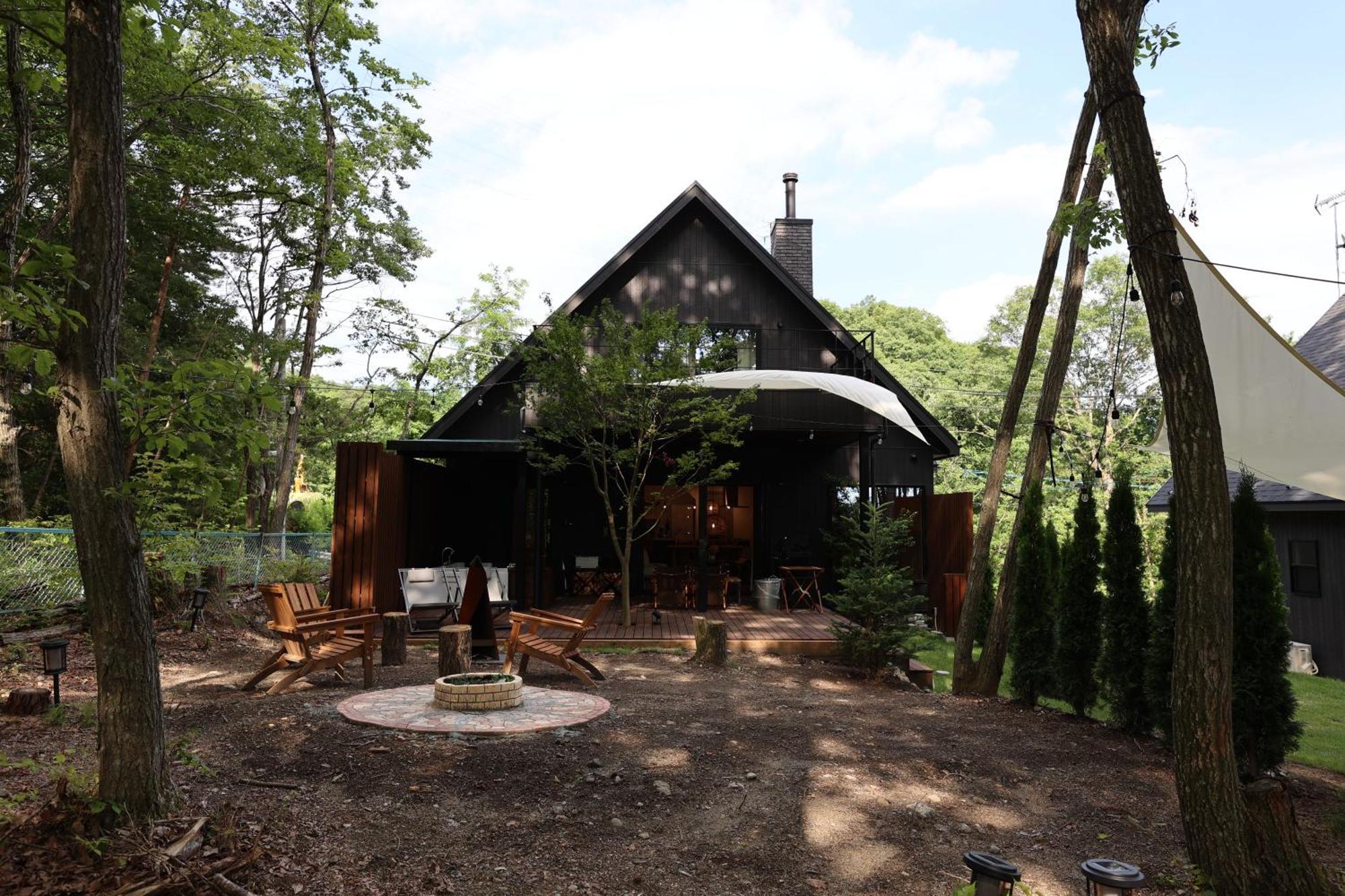 Sauna Forest Cabin 軽井沢 御代田　Mori-Asobi Oiwake Exterior foto