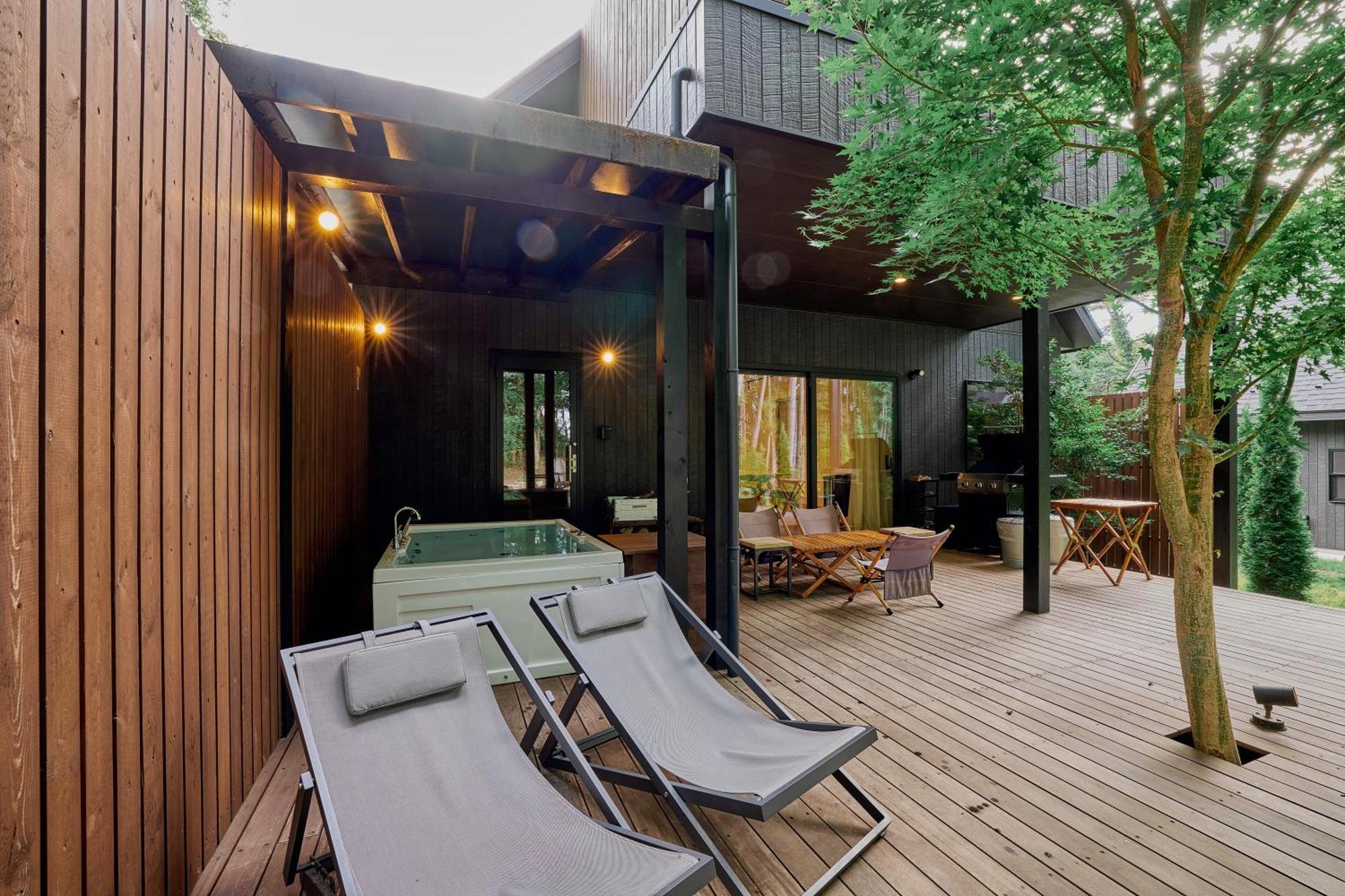 Sauna Forest Cabin 軽井沢 御代田　Mori-Asobi Oiwake Exterior foto